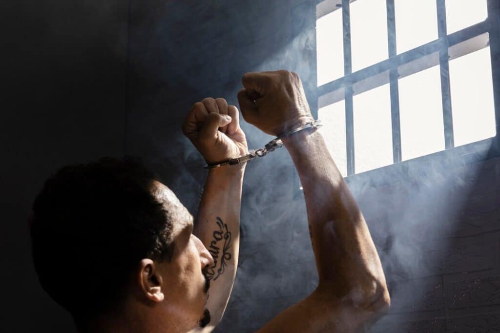 Criminal defense attorney discussing a case with a client in Arizona